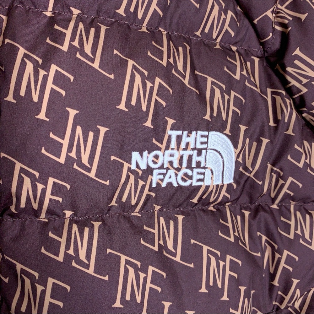 The North Face Hydrenalite Down Puffer Jacket (Sz XS) Coal Brown TNF Monogram - Picture 10 of 16